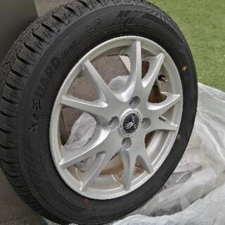 スタッドレスタイヤ ヨコハマiceGUARD6 IG60 155/65/14 アルミ付4本セット