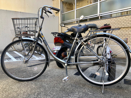 26インチの自転車