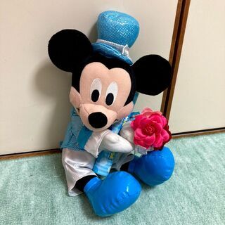 ミッキー・ミニー 祝電 電報 ぬいぐるみの画像