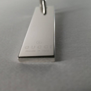 決まりました❗️正規品GUCCIグッチプレートネックレス　ダブルチェーンの画像