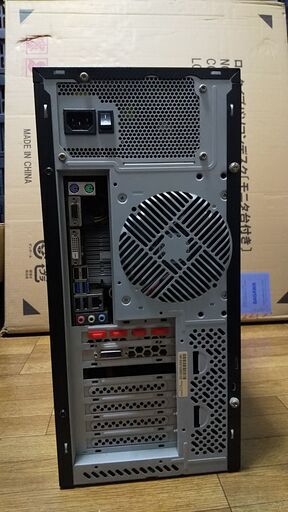 高性能ゲーミングパソコン Core i7搭載 GTX1060 メモリ8G 新品SSD CD/DVD読み書き 最新Windows10搭載