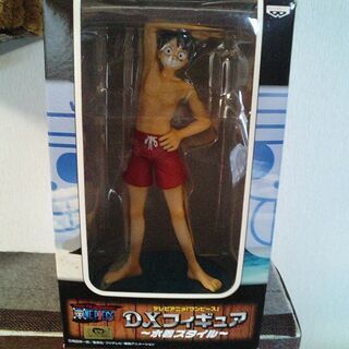 ONE PIECE★DXフィギュア～水着スタイル～ルフィ＆ナミ　～パーティースタイル～ロビンの画像