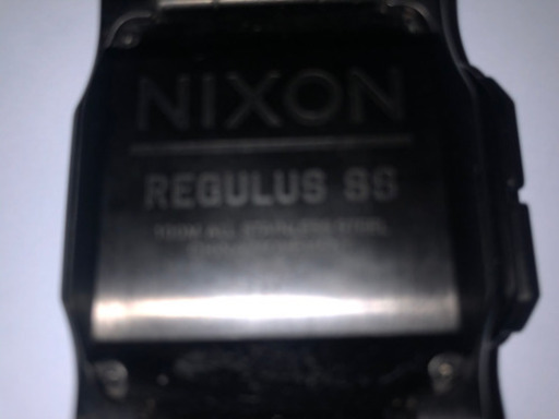 NIXON REGULUS SS ブラック