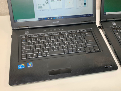 [2台] 東芝PC メモリ8GB Office2013付 Win10Pro Corei3 を2台セット