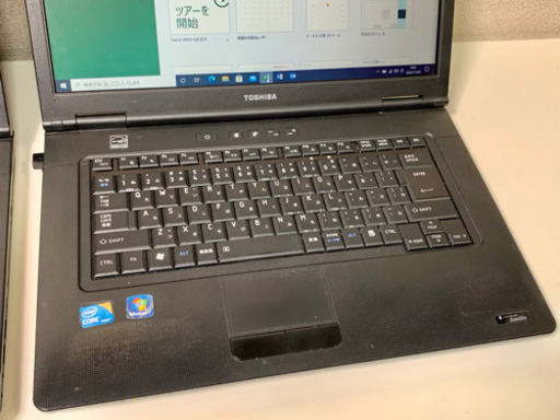 [2台] 東芝PC メモリ8GB Office2013付 Win10Pro Corei3 を2台セット