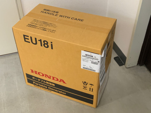 HONDA発電機　EU18i 新品未開封