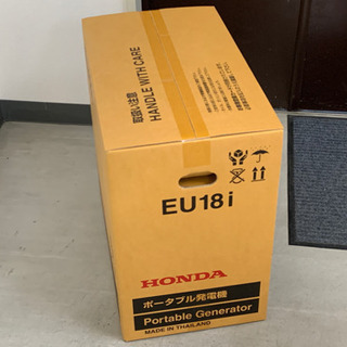 HONDA発電機　EU18i 新品未開封の画像