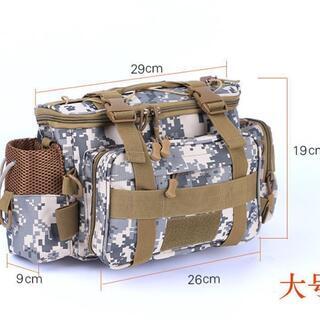 新品  ショルダーバッグ  アウトドア  釣り  37ｃｍ  迷彩