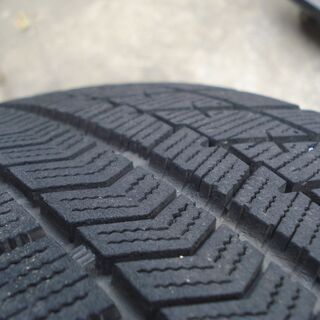 15インチ ブリヂストン175/65R15　コンパクト車用　スタッドレスアルミセット中古の画像