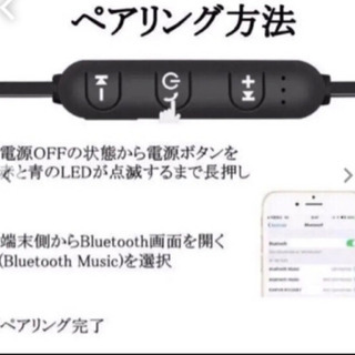 1点のみ♪Bluetooth 無線イヤホン 設定簡単です。の画像