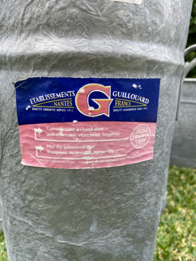 フランスGuillouard（ギルアード）ブリキバケツ