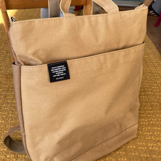 デルフォニクス DELFONICS バックパック　ベージュ