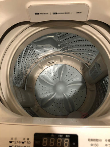 洗濯機　2019年製　ハイセンス　7.5kg