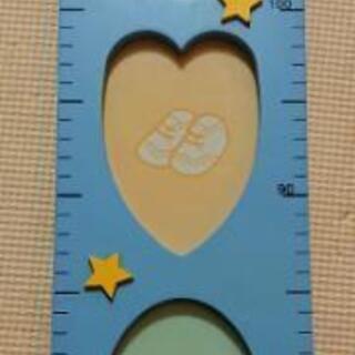 身長計&フォトフレームの画像