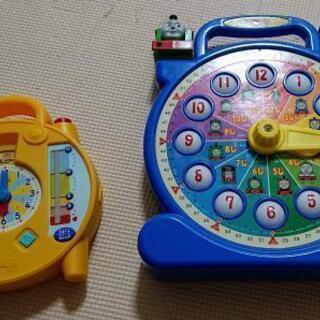 時計の勉強おもちゃ２点