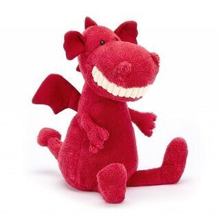 JELLYCAT Toothy Dragon ジェリーキャット トゥースドラゴン ぬいぐるみの画像
