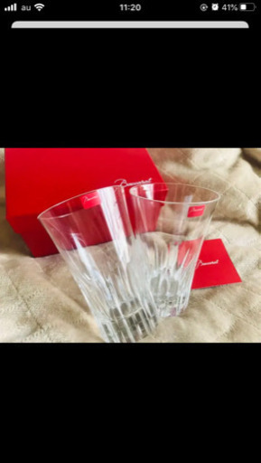 バカラのペアグラス　新品