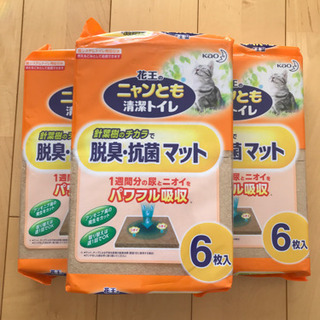 決定しました！猫トイレ・マット・餌