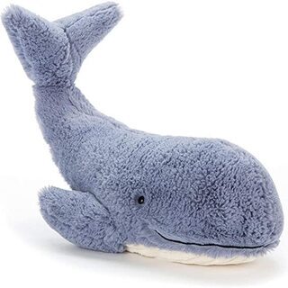 未開封品 JELLYCAT Wilbur Whale ジェリーキャット クジラ ぬいぐるみの画像