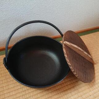 交渉中 南部鉄器 鍋  未使用  3～4人用の画像