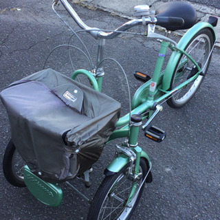 美品！ブリヂストン MN-1 前16インチ 後20インチ 三輪自転車