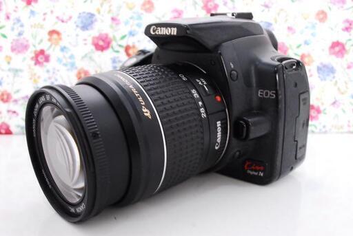 ★全国発送対応★初心者お勧め！スマホに送れる☆Canon kiss Ｎ レンズキット