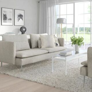 【???????】 IKEA ソファ　SÖDERHAMN ソーデルハムン　3人掛け（使用期間：10日）