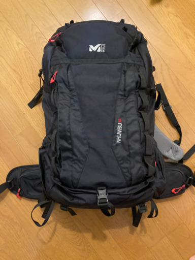 【ミレー/MILLET】レインカバー付デイパック・トレッキングバックパック