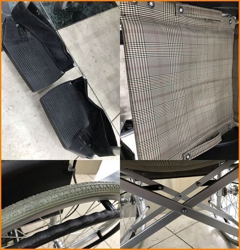 【引取限定】Care-Ted Japan 車椅子 車イス 中古美品 ケアテックジャパン【小倉南区葛原東】