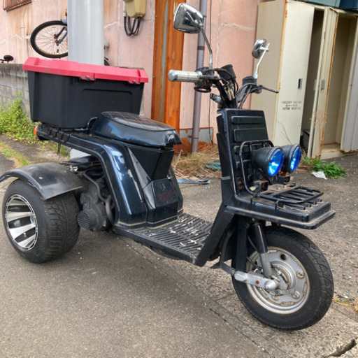 宮城県仙台市！ ホンダ ジャイロX ミニカー登録 ワイドタイヤ カスタム  ジャイロＵＰ 旧車 ビンテージ ヴィンテージ