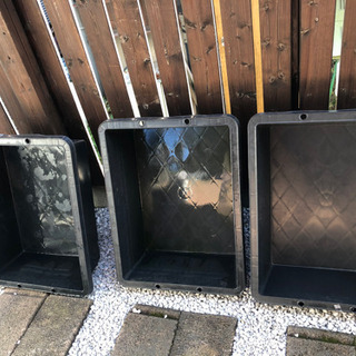 トロ舟　プラ舟　プラケース　40リットル　3個　金魚　メダカの画像