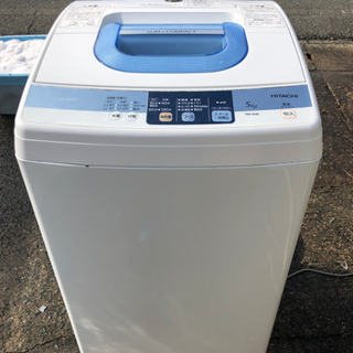 洗濯機祭り！中古リユース家電全自動洗濯機HITACHI NW-5...