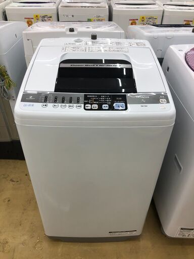 HITACHI　/　日立　7.0kg　洗濯機　2013年　NW-7MY　白い約束