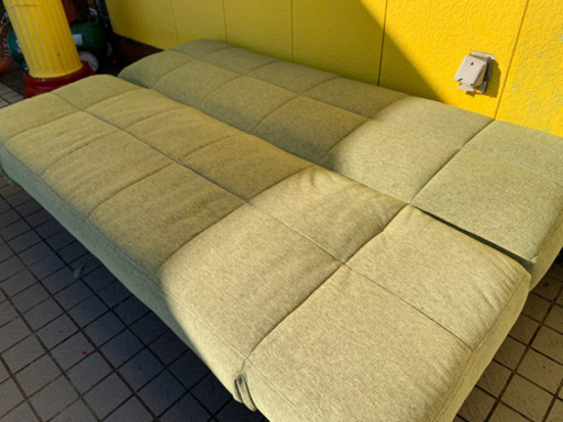 ソファベッド【店頭取引限定】【中古品】早い者勝ち！お得なクーポン配布中！