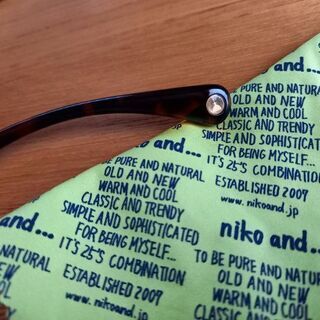 JINS×niko and… だてメガネの画像