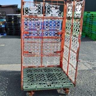 【中古・現状渡し】カゴ台車 j2691