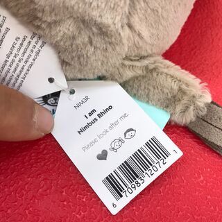 JELLYCAT Nimbus Rhino ジェリーキャット ニンバス サイ ぬいぐるみの画像