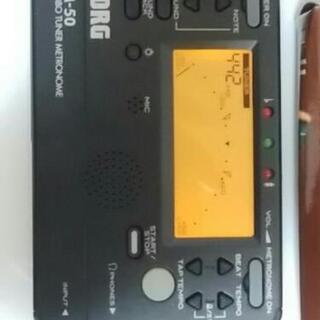 値下げしました　KORG TM-50の画像