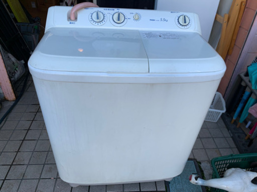 2015年 Haier 二槽式洗濯機 汚れ多い  しげん屋