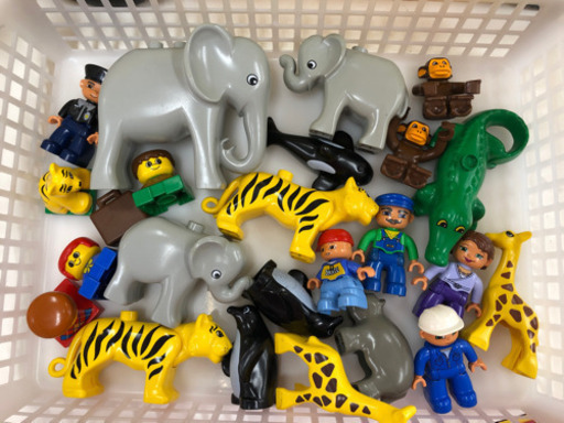 レゴ　LEGO  デュプロ　DUPLO  なかよし動物園　幼稚園バス