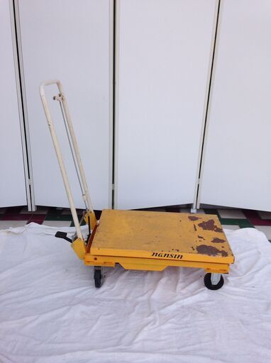 ■3028■nansin ナンシン リフトテーブル BS15 150kg ハンドリフター 油圧