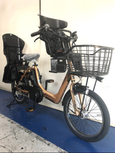 パナソニック　ギュットアニーズ　20インチ 3人乗り 12ah 電動自転車　電動アシスト　1106