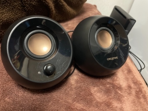 Creative Pebble USB電源採用アクティブ スピーカー　ブラック