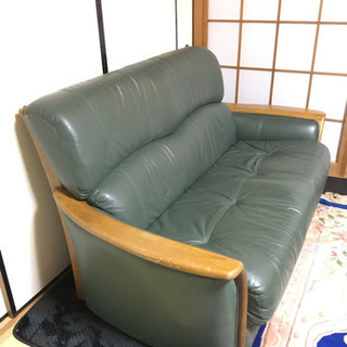 2-3人掛けソファー浜本工芸【11月21日・22日引取限定】の画像