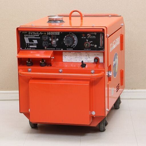 Denyo デンヨー ACX-140GSS 防音型 エンジン 発電機 溶接機 ウェルダー 100V(D3698kxxY)