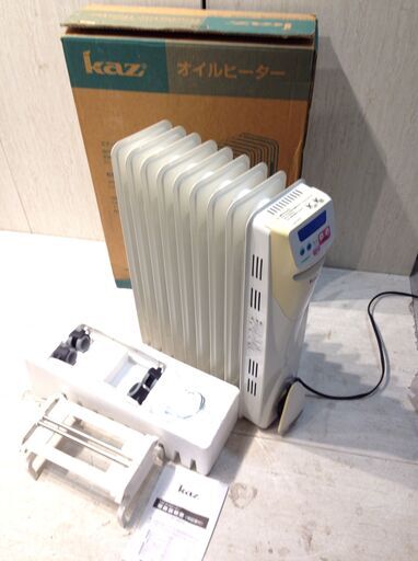 ★2509★Kaz 日本ゼネラル　オイルヒーター　KCV1210　2017年製　エナジースマート　暖房器具