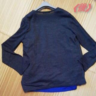 ❮秋冬物レディース❯　トップス、ロンTシャツ　カーディガンMの画像