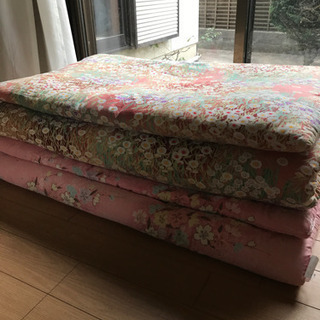 決まりました！敷布団　シングル　二枚　0円　