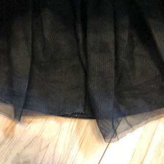 GAP 80サイズ　黒スカートの画像
