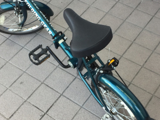 取りに来られる方限定!　FOLDING GEAR(フォールディングギア)の折りたたみ自転車です!